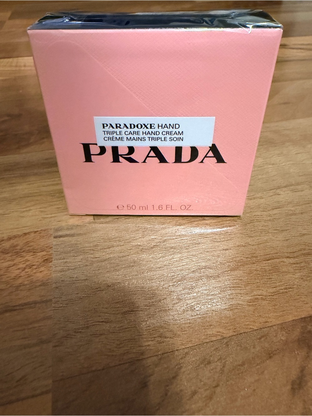 Prada Paradoxe Triple Care Hand Cream — Pink Box
